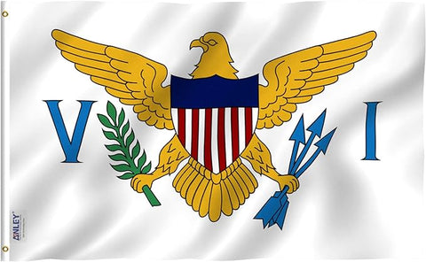 Anley Fly Breeze Series - US Virgin Islands - 3' x 5'