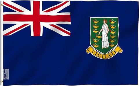Anley Fly Breeze Series - British Virgin Islands - 3' x 5'