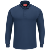RedKap - Men's Long Sleeve Performance Knit® Polo