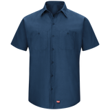 RedKap - Men's Short Sleeve Work Shirt with MIMIX®