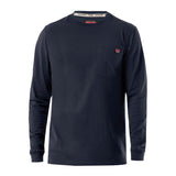 Wrangler - Workwear Men's Long Sleeve Pen Pocket Crew