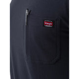 Wrangler - Workwear Men's Long Sleeve Pen Pocket Crew