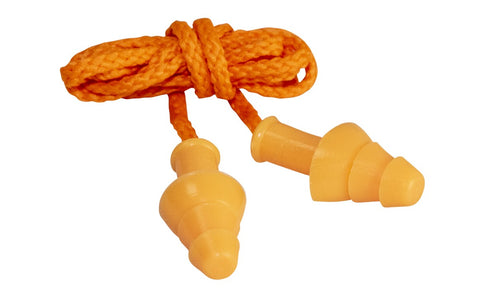 SAS Safety - Corded Silicone Ear Plugs With Case, 1 pair