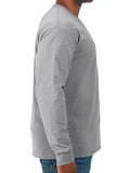 Jerzees Men's and Big Men's Moisture Wicking Long Sleeve Crew T-Shirt