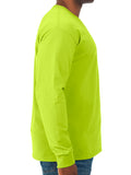 Jerzees Men's and Big Men's Moisture Wicking Long Sleeve Crew T-Shirt