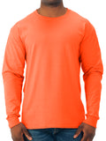 Jerzees Men's and Big Men's Moisture Wicking Long Sleeve Crew T-Shirt