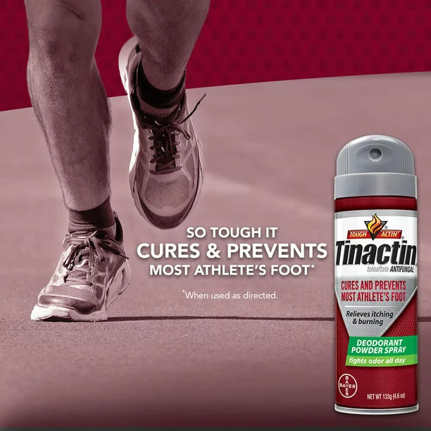 Tinactin Athlete s Foot Spray Antifungal Deodorant Powder Spray