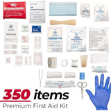 350 Piece - Emergency First Aid Kit