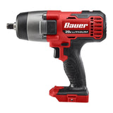 BAUER - 20V Cordless 1/2 in. Impact Wrench, Tool Only