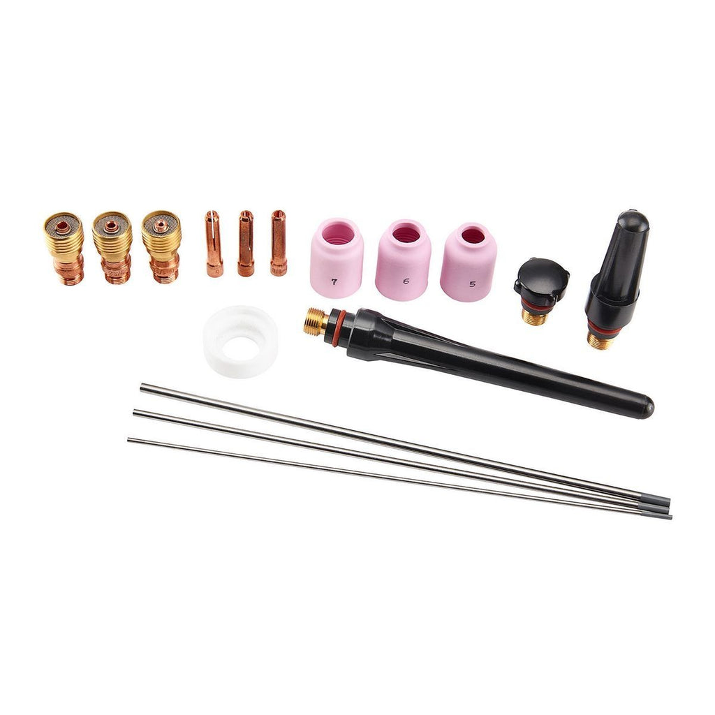 31Pcs TIG torcia per saldatura Stubby Gas Lens #12 31Pcs TIG torcia per saldatura Stubby Gas Lens #12