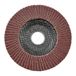 WARRIOR - 4-1/2 in. x 7/8 in. 80-Grit Type 27 Flap Disc with Fiberglass Backing and Aluminum Oxide Grain