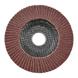 WARRIOR - 4-1/2 in. x 7/8 in. 80-Grit Type 27 Flap Disc with Fiberglass Backing and Aluminum Oxide Grain