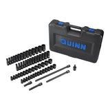 QUINN - 1/2 in. Drive SAE & Metric Master Impact Socket Set, 61 Piece