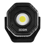 ICON - 2100 Lumen LED Rechargeable Magnetic Compact Floodlight, Black