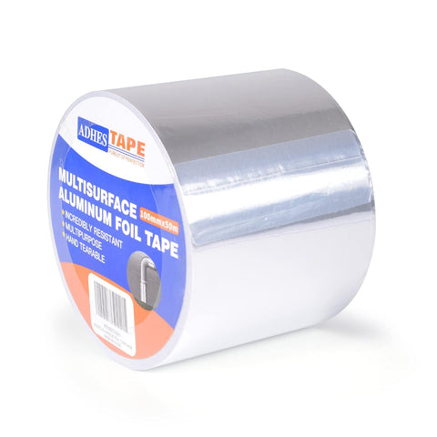 Premium Aluminum Foil Tape, 4 Inch x 164 Feet (55 Yards)