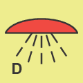 Space protected by Drenching System