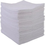 Oil Only Absorbent Pads, Lightweight, 15"W x 18"L, White, Each (GI)