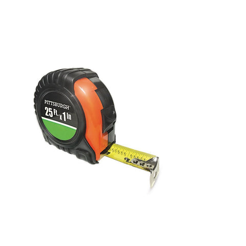 PITTSBURGH - 25 ft. x 1 in. QuikFind Tape Measure with ABS Casing