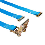 HAUL-MASTER - 1467 lb. Capacity, 2 in. x 20 ft. E-Track Ratcheting Tie-Down