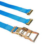 HAUL-MASTER - 1467 lb. Capacity, 2 in. x 20 ft. E-Track Ratcheting Tie-Down