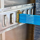 HAUL-MASTER - 1467 lb. Capacity, 2 in. x 20 ft. E-Track Ratcheting Tie-Down