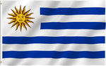 Anley - Uruguay Polyester Flag - 3' x 5'