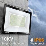 400W LED Flood Light, IP66 Waterproof