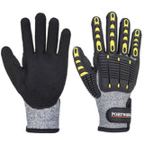PW A722 - Impact C13 Nitrile Sandy Reinforced Palm Glove A4
