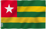 ANLEY - Togo Flag 3x5'