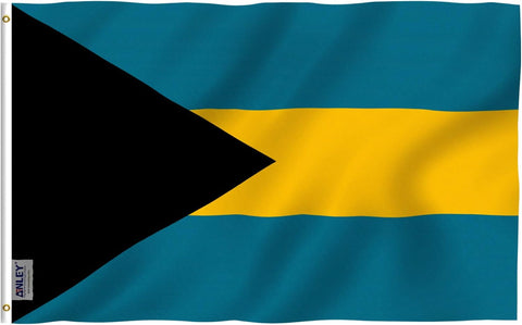 Anley - Bahamas Country Polyester Flag - 3' x 5'