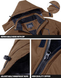TACVASEN - Men's Winter Thermal Parka with Hood
