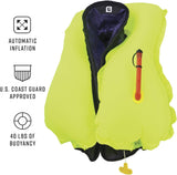 BLUESTORM - Automatic/Manual Inflatable PFD Life Jacket for Adults | (USCG) Approved