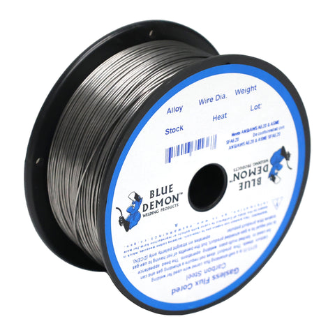 E71T-GS X .030 X 2 lb Spool gasless flux core welding wire (10/EA Master) - Blue Demon