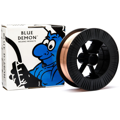 ER70S-6 X .035 X 33 lb Spool carbon steel welding wire (72/EA Master) - Blue Demon