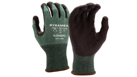 Pyramex - DIPPED GL606DPC - Micro-Foam Nitrile Dotted A3 Cut