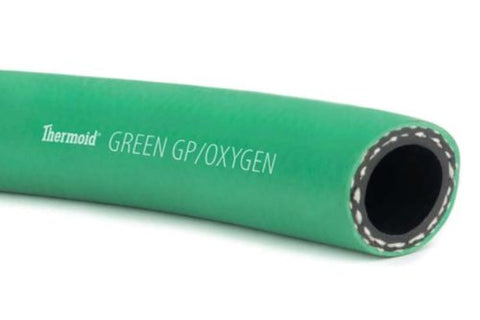 Green Rubber Oxygen Hose