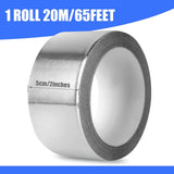 High Temperature Heavy Duty HVAC Aluminum Tape, 2" x 65'