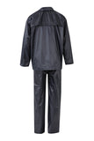 Two-Piece Rain Suit with Concealed Hood