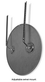 Jumbo Convex Safety Mirror - 36" Acrylic, Outdoor