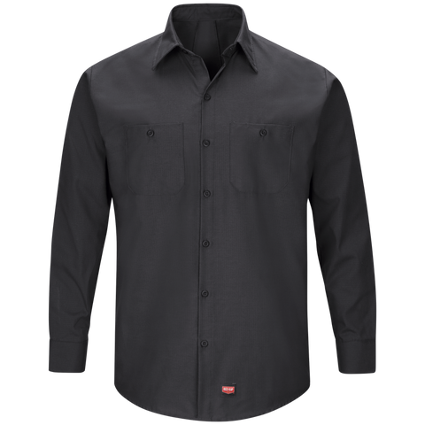 RedKap - Men's Long Sleeve Work Shirt with MIMIX®