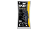 Raven® Powder-Free Exam Grade Nitrile Disposable Gloves - 7 Mil - 6PK
