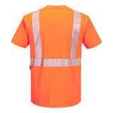 Hi-Vis Segmented Tape Contrast T-Shirt S/S