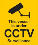 ISPS CODE SIGN - THIS VESSEL IS UNDER CCTV SURVEILLANCE