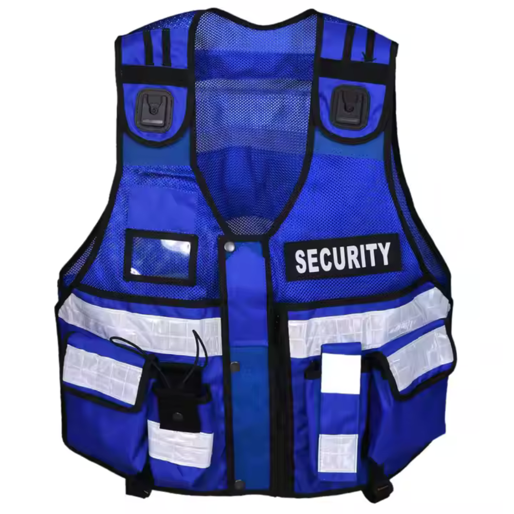 Multi Pocketed Tactical Security Vest RussmillSafety Multi Pocketed Tactical Security Vest RussmillSafety