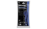 Thickster® Powder-Free Exam Grade Latex Disposable Gloves - 14 Mil - 4PK - L/XL