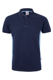 Velilla - Two-Tone Short Sleeve Polo Shirt