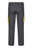 Velilla - Two-Tone Stretch Multi-Pocket Trousers