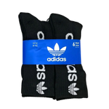 Adidas - Crew Socks, 6-Pair