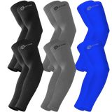 Cooling Compression Arm Sleeves for Men/Women, UV Sun Protection Sleeves - BHYTAKI