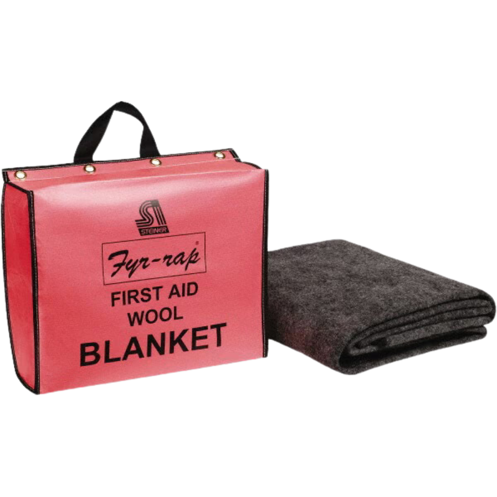 Steiner - Wool Fire Blanket in Tote Bag – RussmillSafety.com